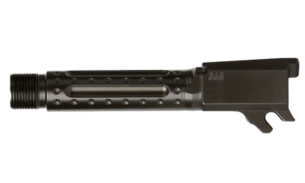 Ballistic Advantage Standard Threaded Barrel with Bomber Fluting for SIG P365, Black, LCI