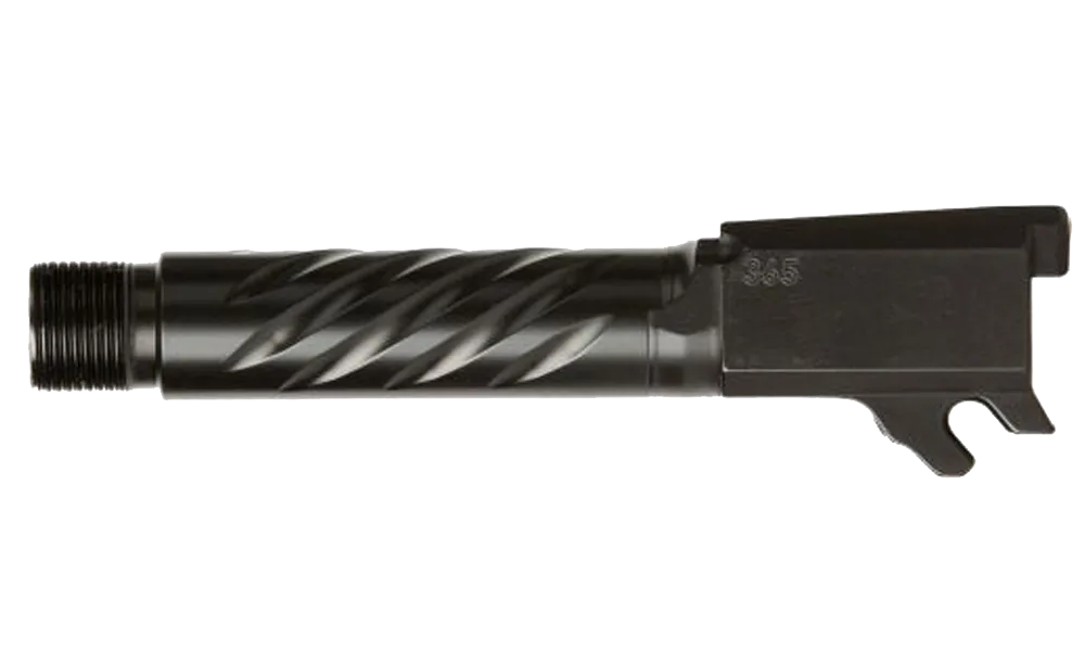 Ballistic Advantage Standard Threaded Barrel with Spiral Fluting for SIG P365, Black, LCI