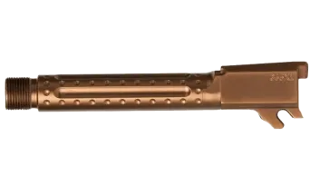 Ballistic Advantage Threaded Barrel With Bomber Fluting For Sig P365Xl / Xmacro, Copper, Lci
