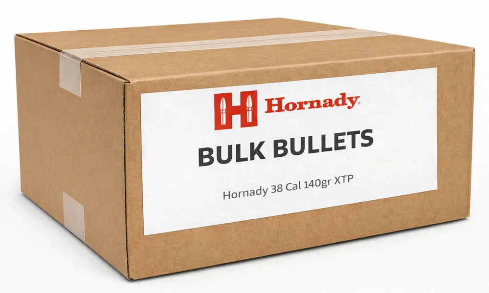 Hornady 38 Cal 140gr XTP (Bulk / OEM)