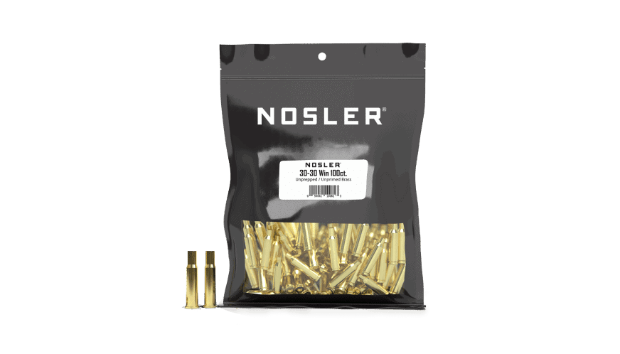 Nosler 30-30 Win Bulk Unprepped Brass (100ct)