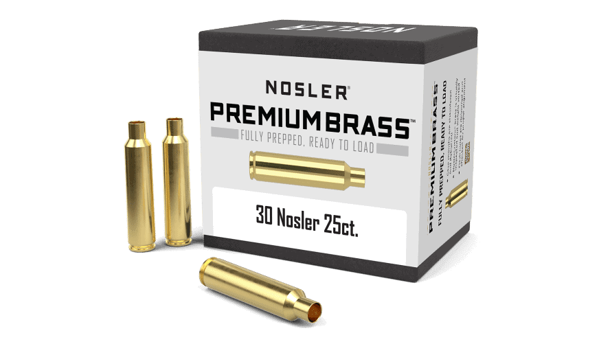 Nosler 30 Premium Brass (25ct)