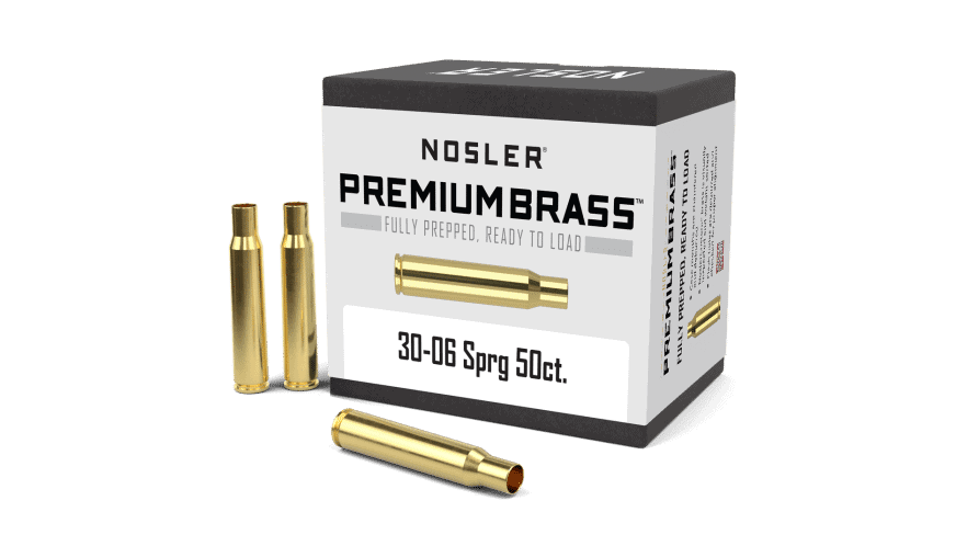 Nosler 30-06 Spring Premium Brass (50ct)
