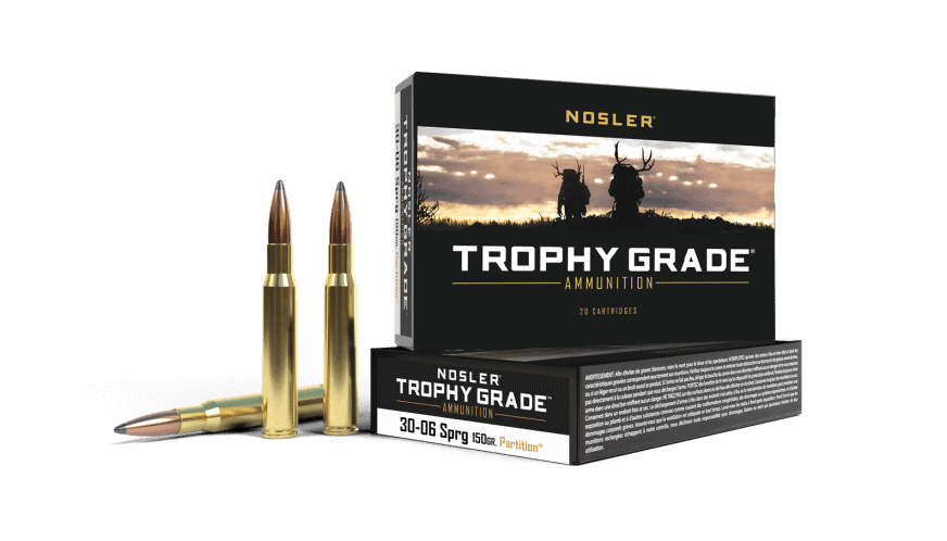 Nosler 30-06 Springfield 150gr Partition Trophy Grade Ammunition (20ct)