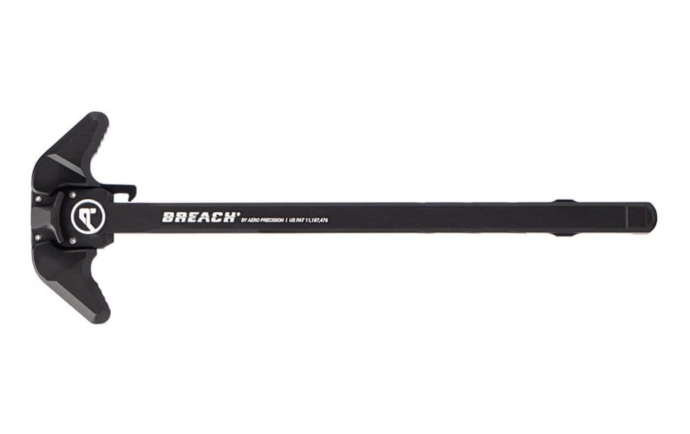 Aero Precision AR-10 BREACH Ambidextrous Charging Handle, Large Lever, Black