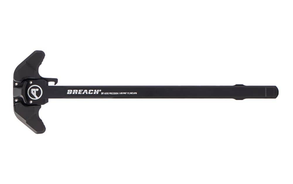 Aero Precision AR-10 BREACH Ambidextrous Charging Handle, Small Lever, Black