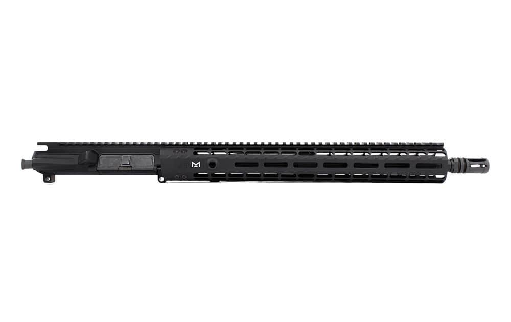 Aero Precision M4E1-E Complete Upper, 16' 5.56 M4 CMV Carbine Barrel, 15" Enhanced M-LOK Handguard, Black Anodized