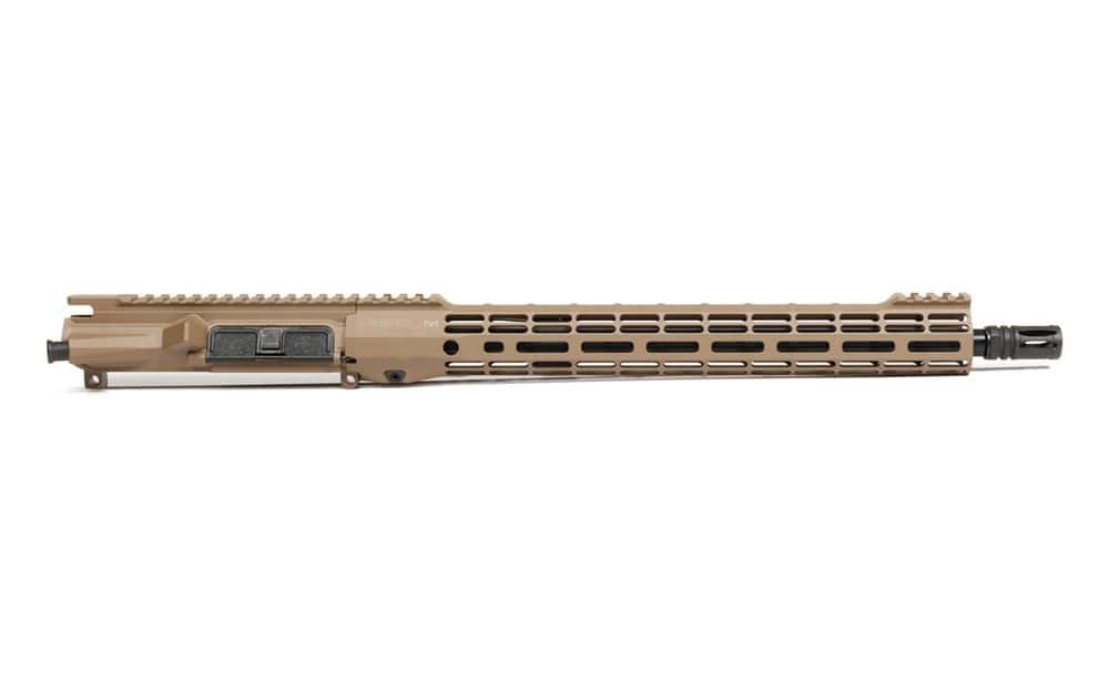 Aero Precision M4E1-T Complete Upper, 16" 300 Blackout Pistol Barrel, 15" ATLAS S-ONE M-LOK Handguard, FDE Cerakote