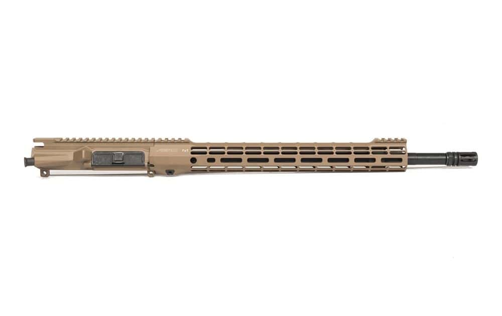 Aero Precision M4E1-T Complete Upper, 18" 5.56 Rifle Length Barrel, 15" ATLAS S-ONE M-LOK Handguard, FDE Cerakote