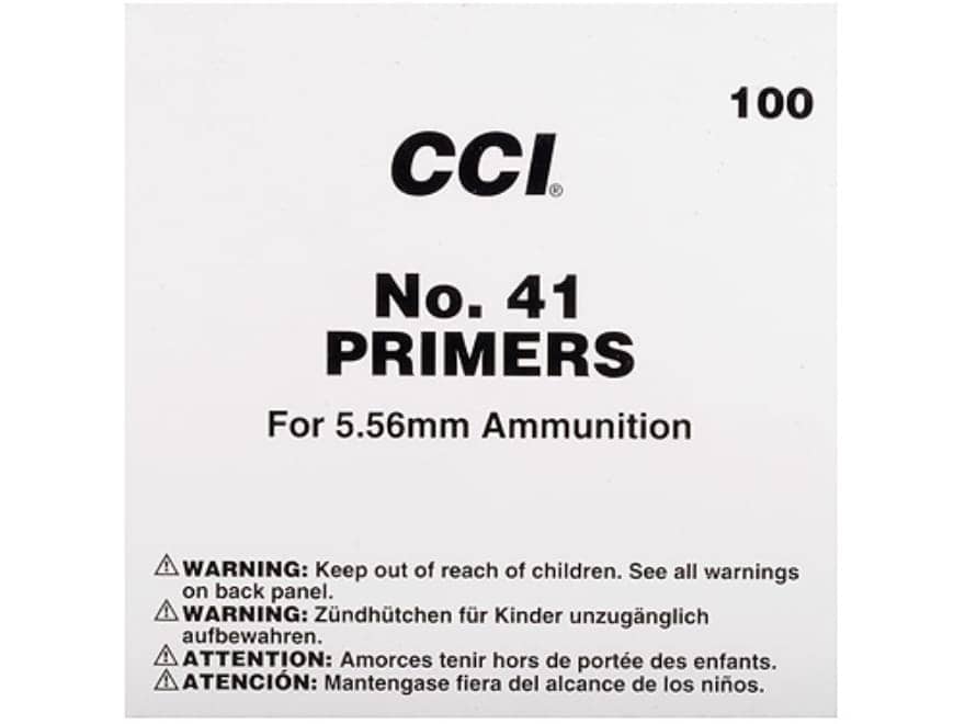 Mil-Spec No.41 / 5.56 Primer, Small Rifle