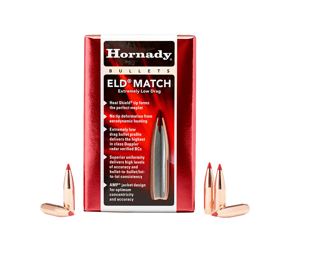 Hornady 22 Cal 88gr ELD Match