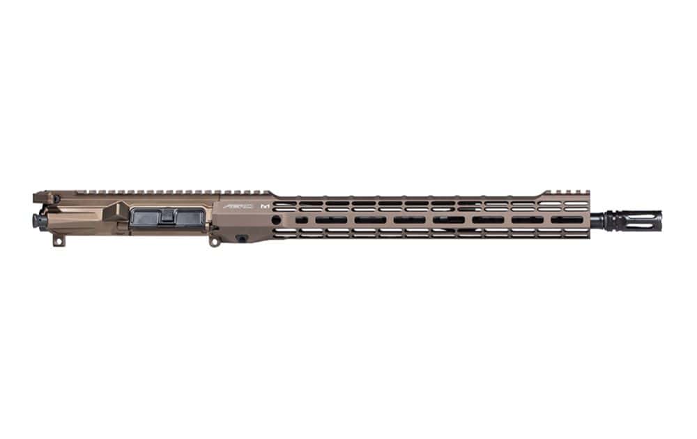 Aero Precision M4E1-T PRO Complete Upper, 16.3" 5.56 CHF Mid-length barrel, 15" ATLAS S-ONE M-LOK Handguard, Kodiak Brown Anodized