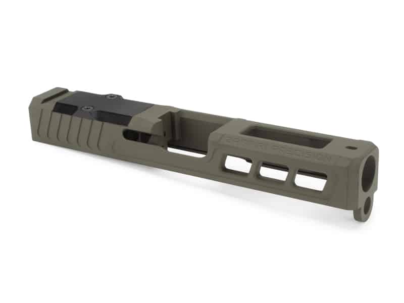 Zaffiri Precision Glock 19 Gen 3 Zps.3 Slide With Rmr Cut, Od Green