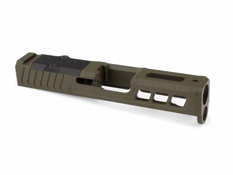 Zaffiri Precision Glock 43 Zps.3 Slide With Rmr Cut, Od Green