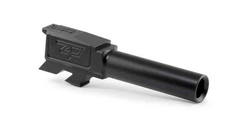Zaffiri Precision Glock 43/43X Flush And Crown Barrel, Black
