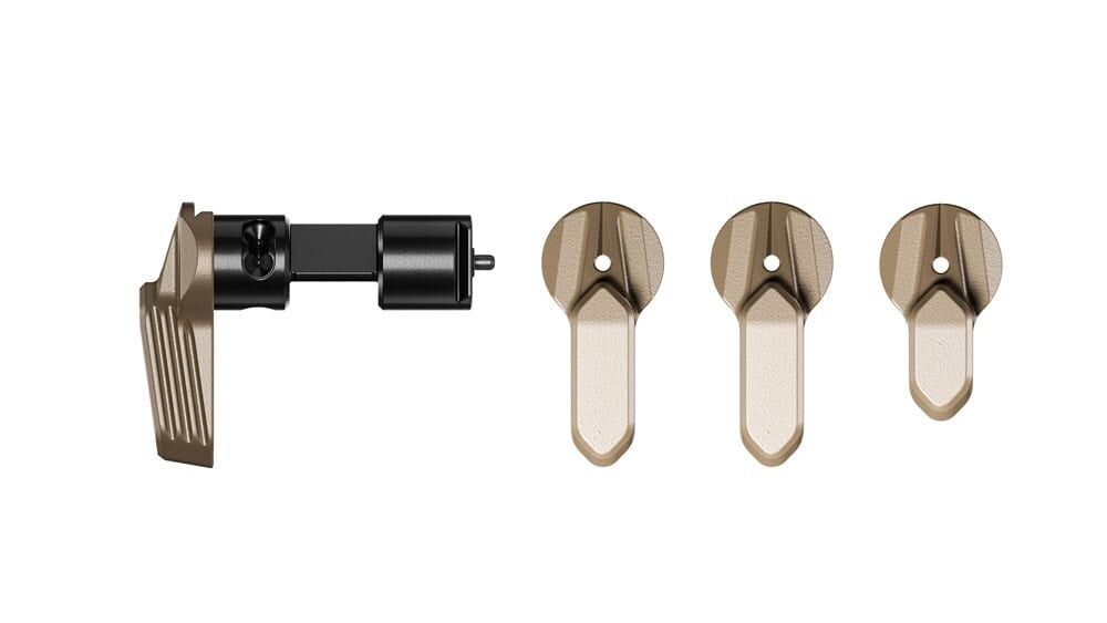 Radian Talon 45/90 4-Lever Ambidextrous Safety Selector Kit, Flat Dark Earth