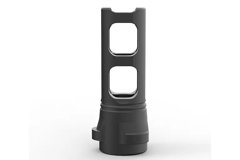Breek Arms Gemini Dual-Port Muzzle Brake for Breek-LOK 3QD | .30 Cal | 5/8x24 TPI