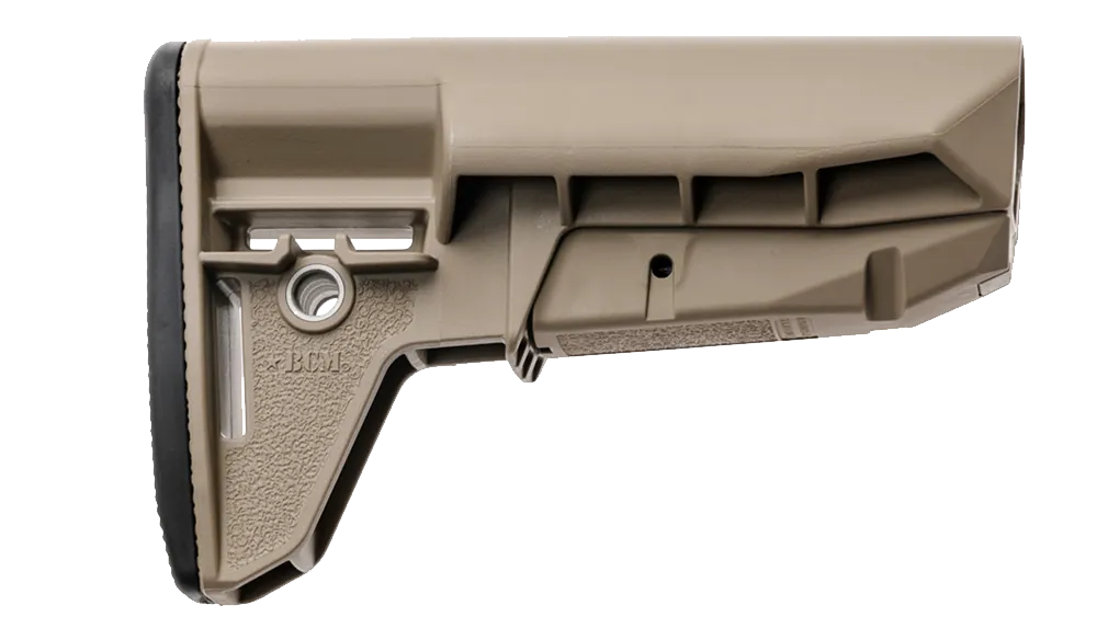 Bravo Company Gunfighter Stock, Mod 2 SOPMOD, Flat Dark Earth