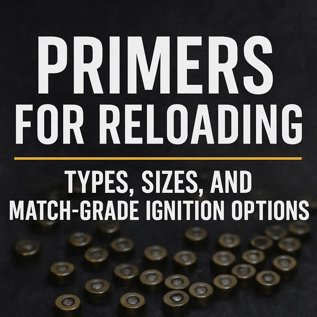 Featured image for “Primers for Reloading: Types, Sizes, and Match-Grade Ignition Options”