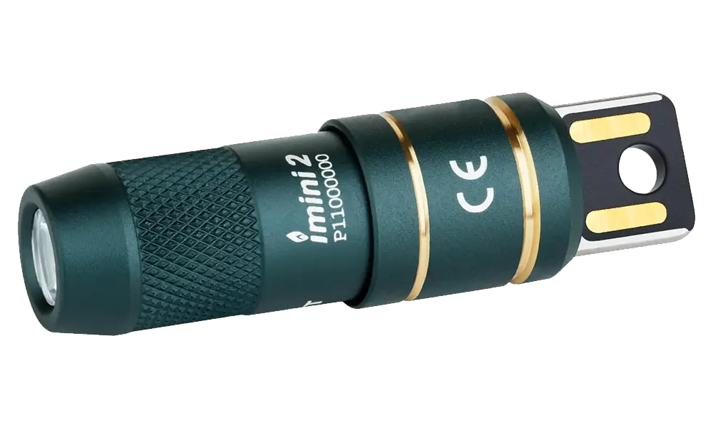 Olight iMini 2 Rechargeable Mini Flashlight, Dream Blue