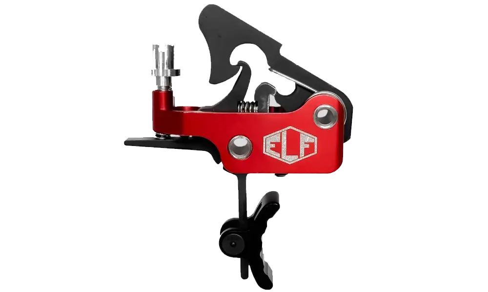 Elftmann APEX | AR Drop-In Trigger w/ FA Knob | Curved | 2.75 lb | Black