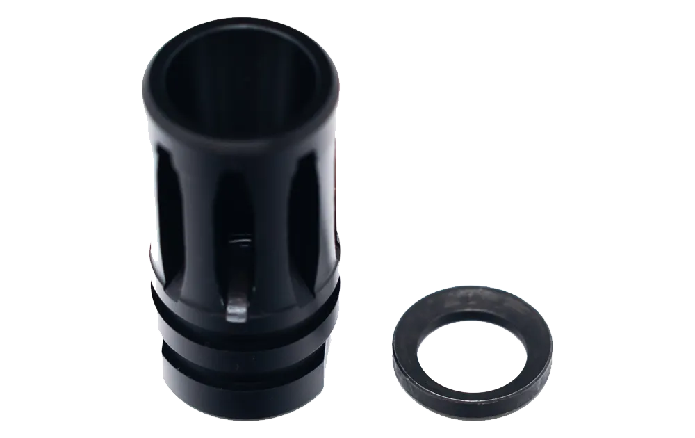 Faxon A2 Flash Hider with Crush Washer, .30 Cal, 5/8x24