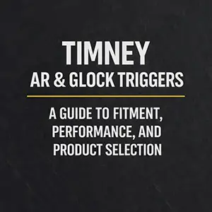 Featured image for “Timney AR & Glock Triggers: A Technical Guide to Fitment, Performance, and Product Selection”