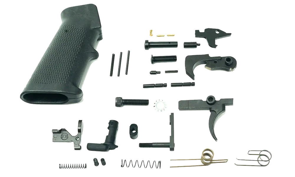 Faxon AR-15 Lower Parts Kit, Minus Trigger Guard