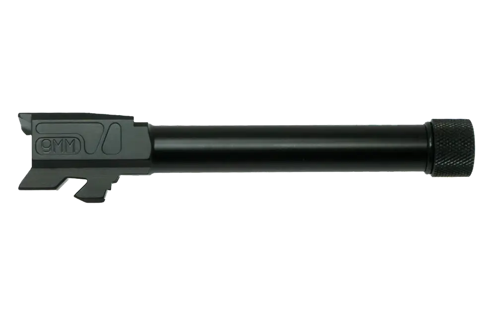Faxon Duty Series Glock Threaded Barrel, Glock 48, Black Nitride